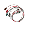 DIN To Snap Unshielded EKG Leadwire with PVC Wire Coating – 18"