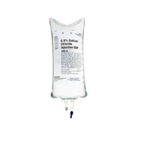 Baxter Normal Saline 1000ml IV Bag