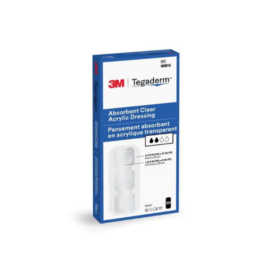 3M™ Tegaderm™ Absorbent Clear Acrylic Dressing - 11.1cm x 12.7cm - Oval