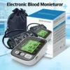 Easy-Use Automatic Upper Arm Blood Pressure Meter - Home Sphygmomanometer for Arterial Pressure Check